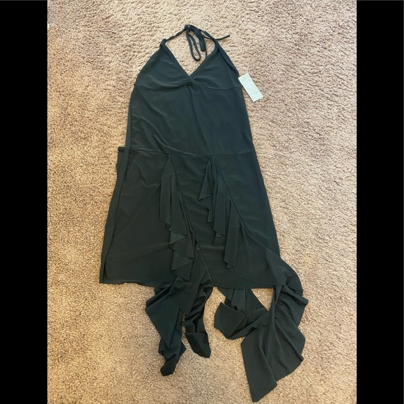 MARINA Other - MARINA PARIS SWIM SUIT COVERUP DRESS HALTER XS S